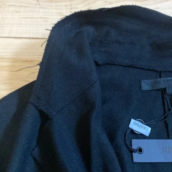 Issue Collection Contemporary Raw Edge Wool Jacket - Picture 16 of 17